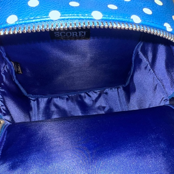 👑✅PRICE FIRM✅Large Blue Polka Dot Backpack - Picture 11 of 14